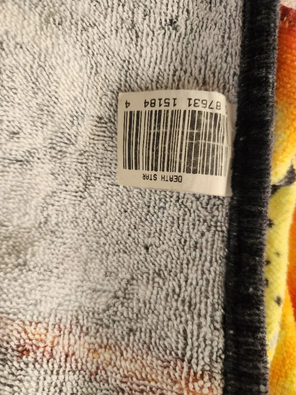 Star Wars Death Star Beach/Bath Towel- 1998 LucusFilm